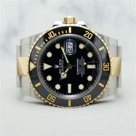 rolex submariner halb gold|solid gold rolex submariner.